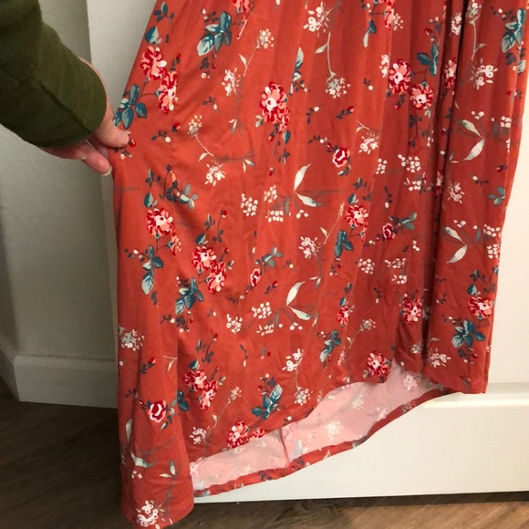 Poof New York Pink Rose Maxi Dress - Picture 3 of 6